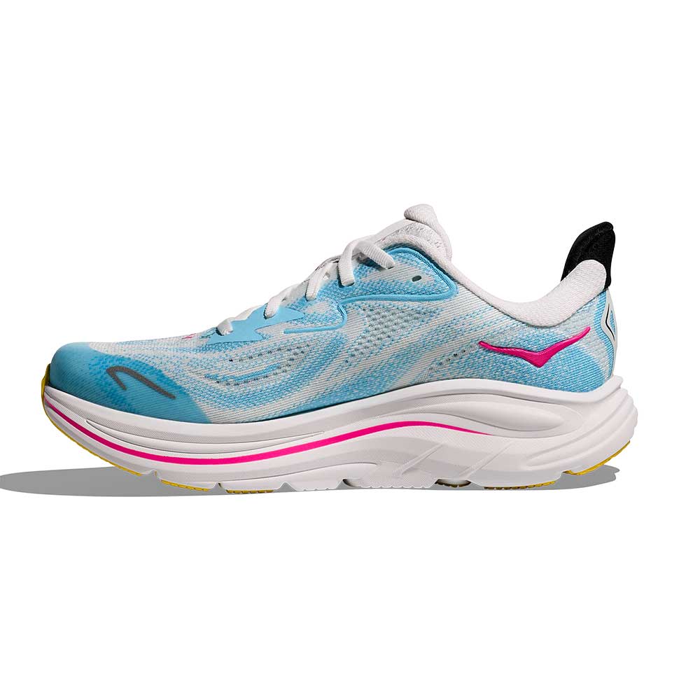 Youth Clifton 10 Running Shoe - Frost/Soaring Blue - Regular (D)