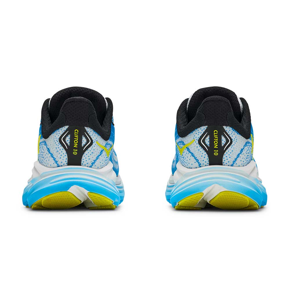 Youth Clifton 10 Running Shoe - Frost/Black - Regular (D)