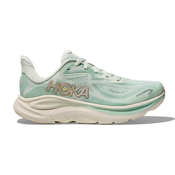 Youth Clifton 10 Running Shoe - Sea Glass/Truffle Salt