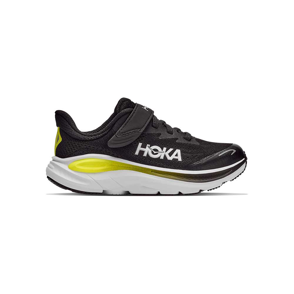 Kids Clifton 10 Running Shoe - Black/Cosmic Grey - Medium