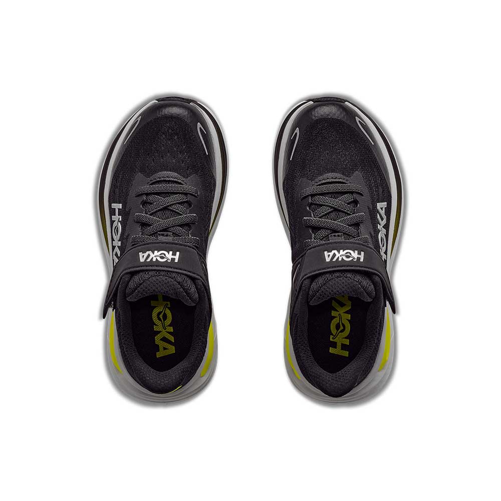 Kids Clifton 10 Running Shoe - Black/Cosmic Grey - Medium