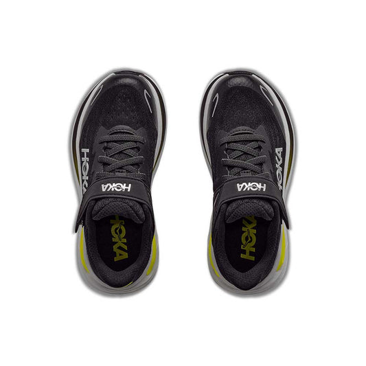 Kids Clifton 10 Running Shoe - Black/Cosmic Grey - Medium
