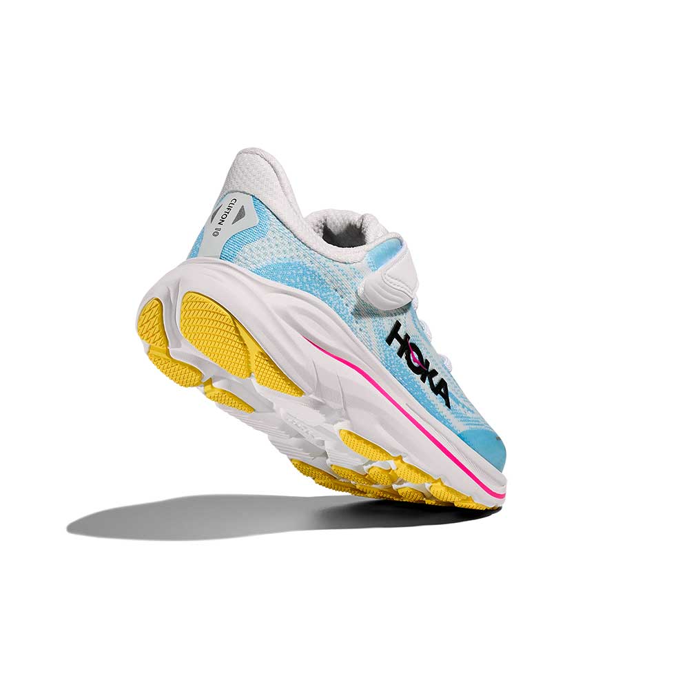 Kids Clifton 10 Running Shoe - Frost/Soaring Blue - Regular (D)