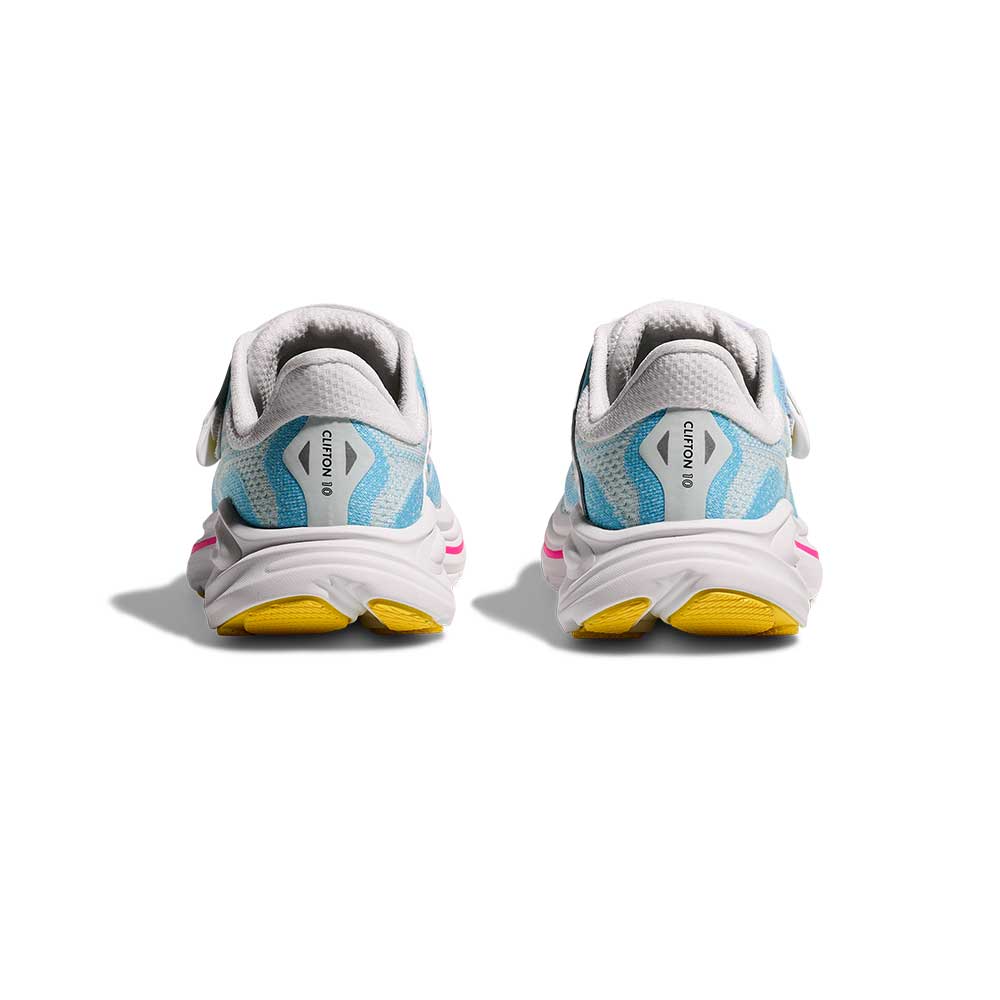 Kids Clifton 10 Running Shoe - Frost/Soaring Blue - Regular (D)