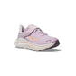Kids Clifton 10 Running Shoe - Lilac Cream/Tangerine Glow - Medium