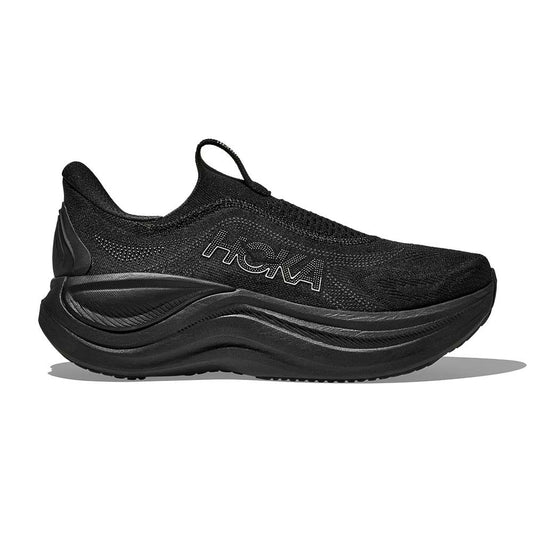 Women's Skyward Laceless Running Shoe - Black/Black - Regular (B)