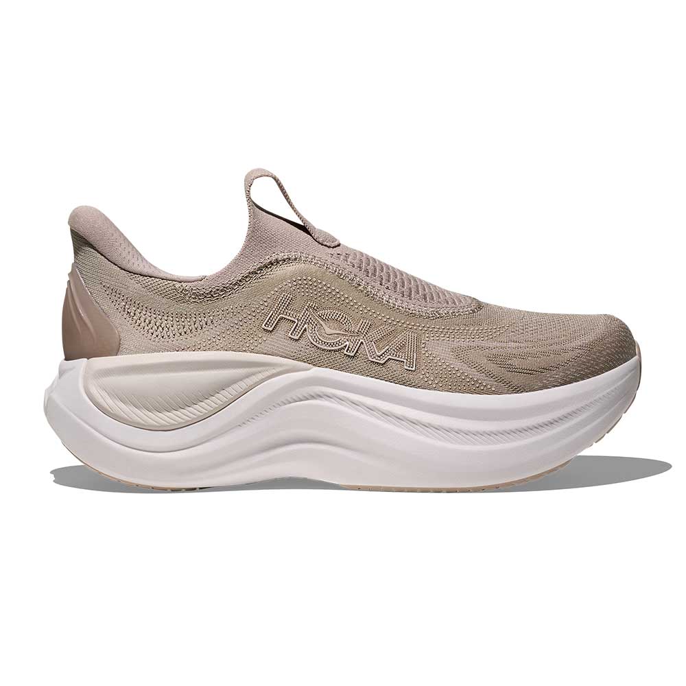 Women's Skyward Laceless Running Shoe - Putty/White - Regular (B)