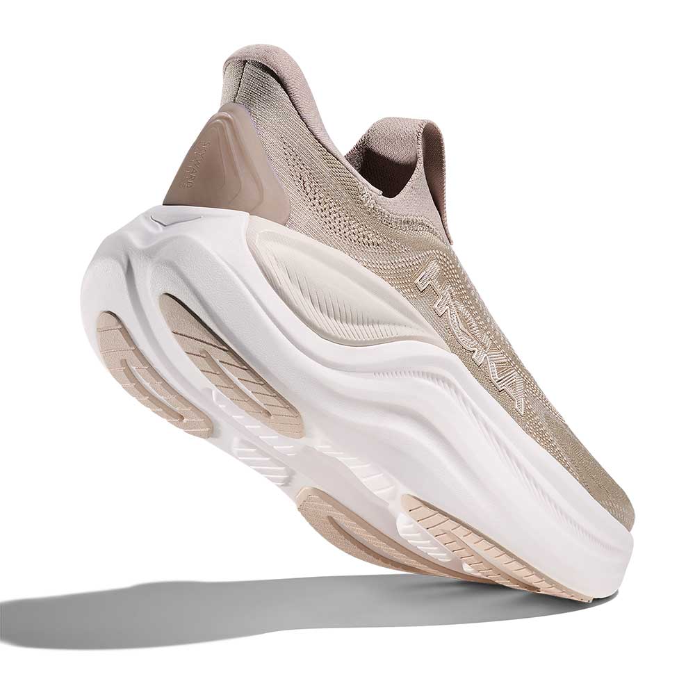 Women's Skyward Laceless Running Shoe - Putty/White - Regular (B)
