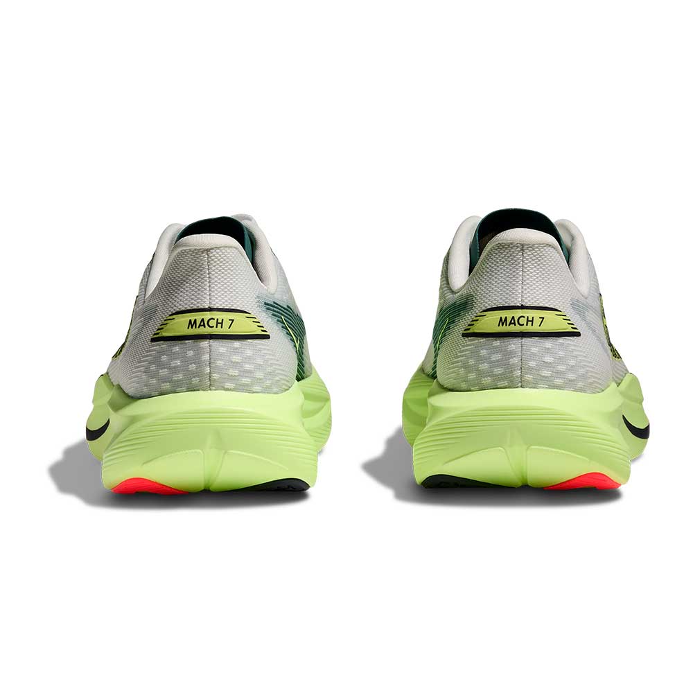 Men's Mach 7 Running Shoe - Frost/Neon Yuzu - Regular (D)
