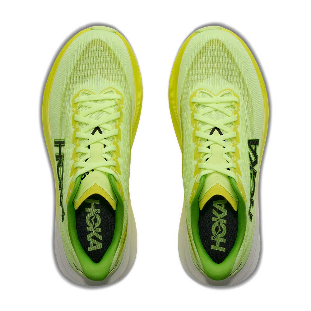 Men's Mach 7 Running Shoe - Neon Yuzu/Hoka Citrus - Regular (D)