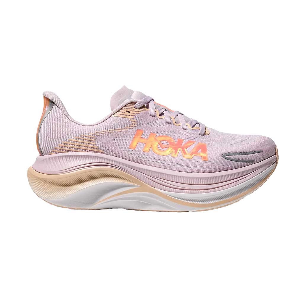 Women's Skyward X 2 Running Shoe - Lilac Cream/Tangerine Glow - Regular (B)