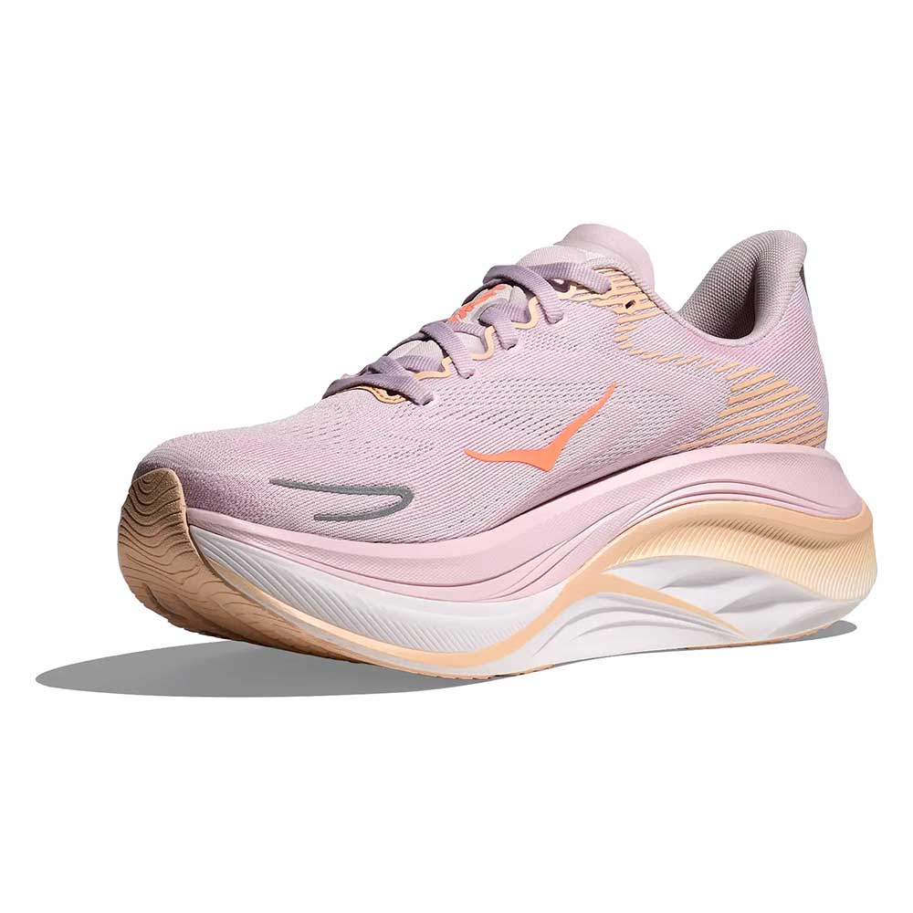 Women's Skyward X 2 Running Shoe - Lilac Cream/Tangerine Glow - Regular (B)