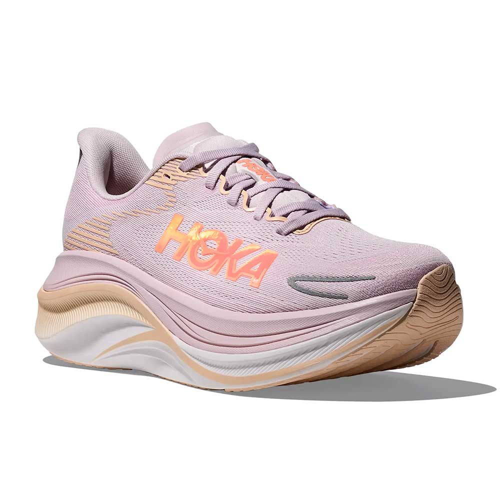Women's Skyward X 2 Running Shoe - Lilac Cream/Tangerine Glow - Regular (B)