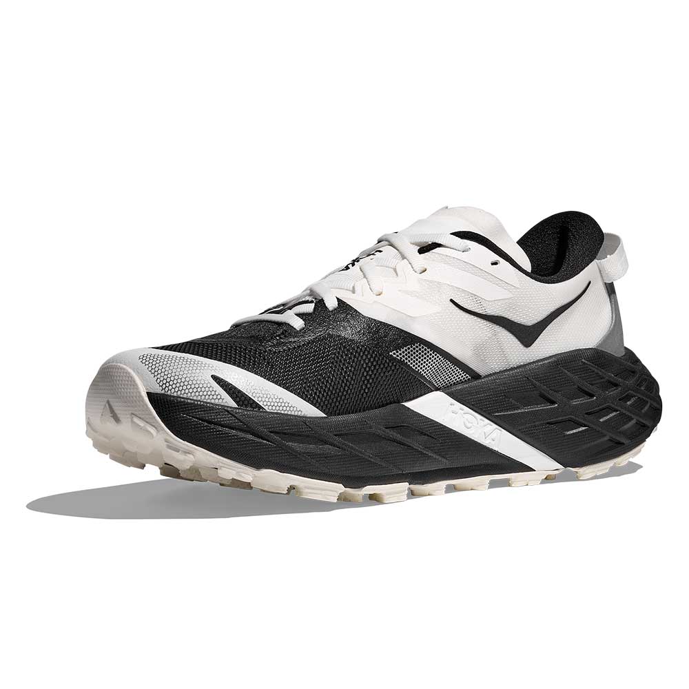 Women's Speedgoat 7 Trail Running Shoe - Black/White -  Regular (B)