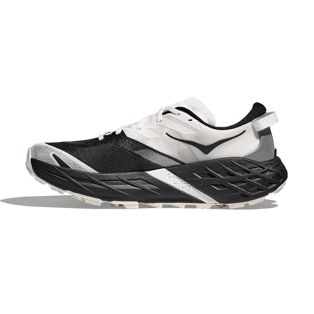 Women's Speedgoat 7 Trail Running Shoe - Black/White -  Regular (B)