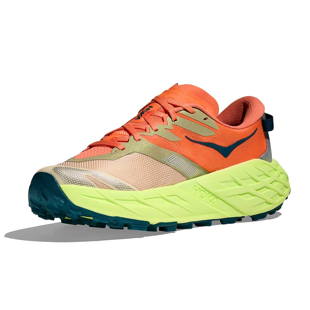 Women's Speedgoat 7 Trail Running Shoe - Persimmon/Neon Yuzu - Regular (B)