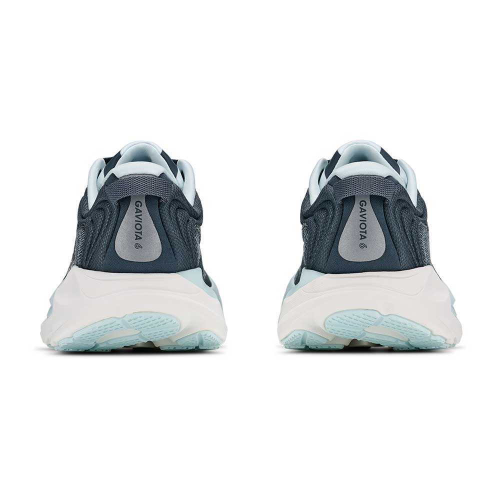 Women's Gaviota 6 Running Shoe - Faded Navy/Glimmering Blue - Wide (D)