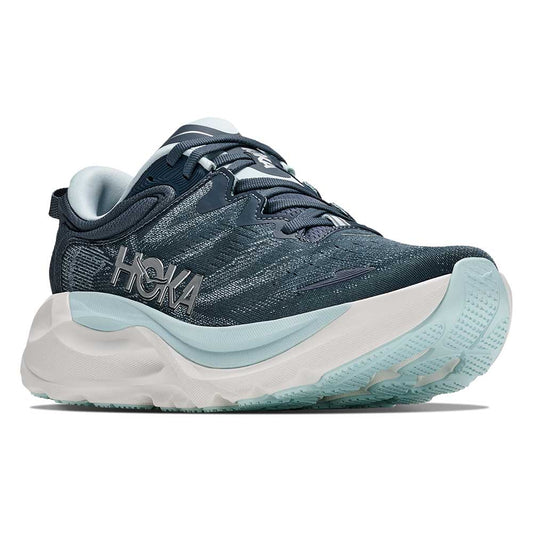 Women's Gaviota 6 Running Shoe - Faded Navy/Glimmering Blue - Wide (D)