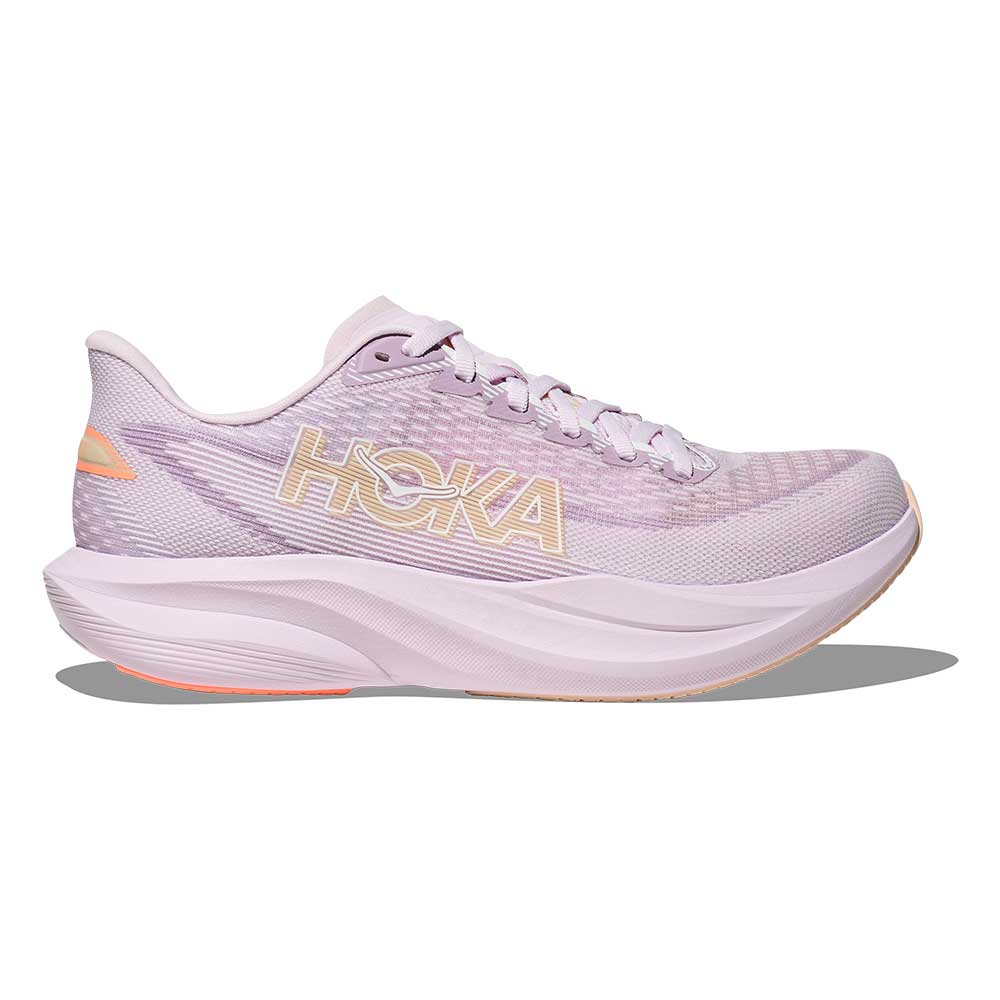 Women's Mach 7 Running Shoe - Lilac Cream/Tangerine Glow - Regular (B)