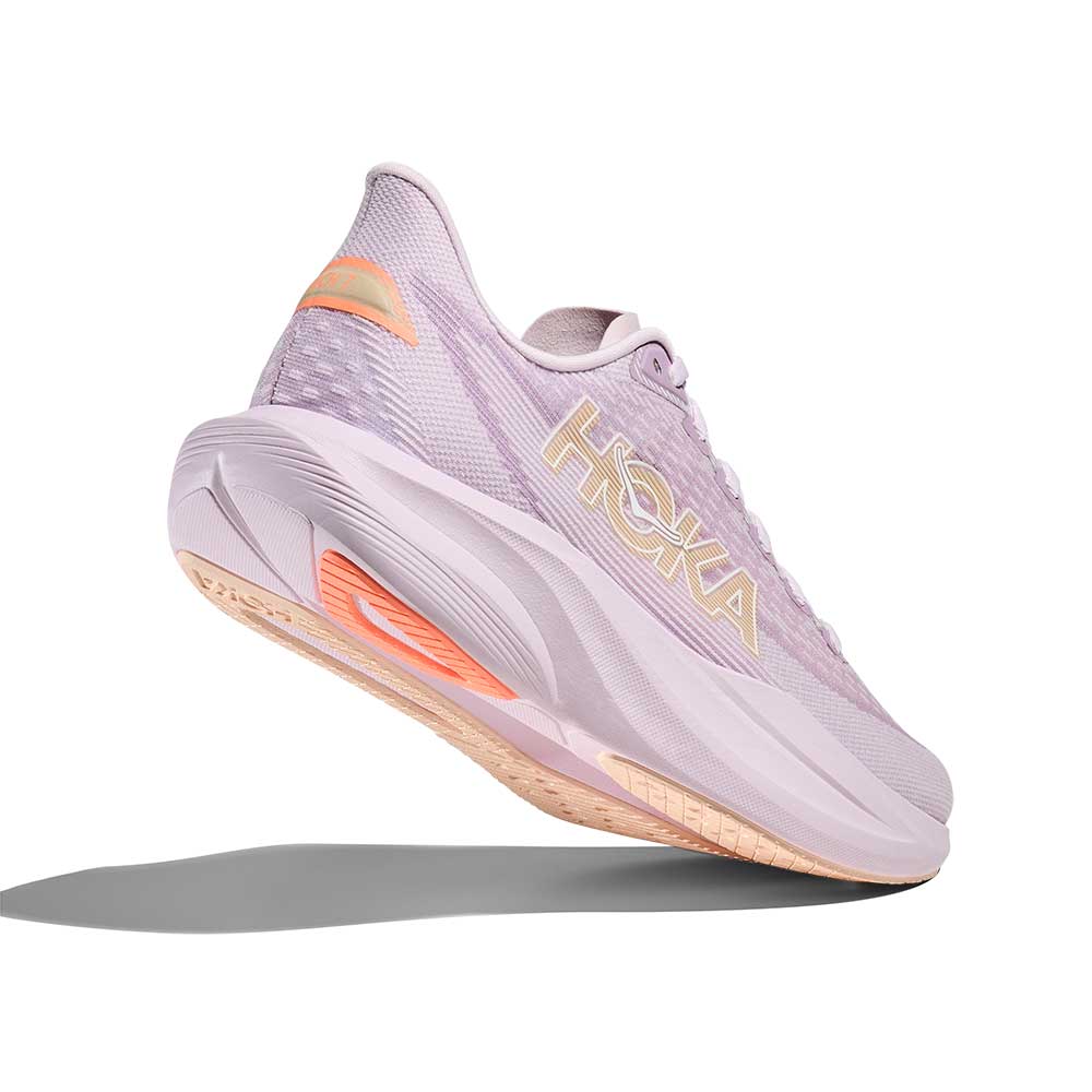 Women's Mach 7 Running Shoe - Lilac Cream/Tangerine Glow - Regular (B)