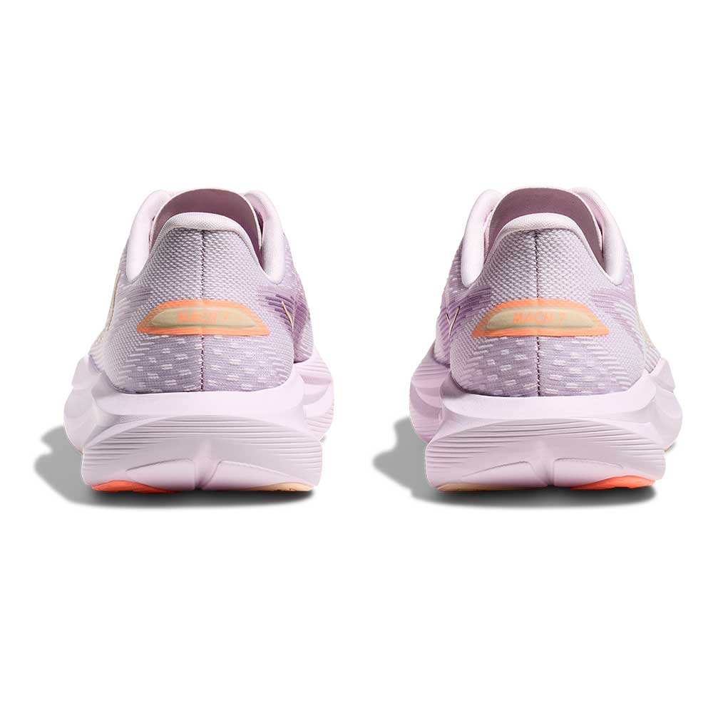 Women's Mach 7 Running Shoe - Lilac Cream/Tangerine Glow - Regular (B)