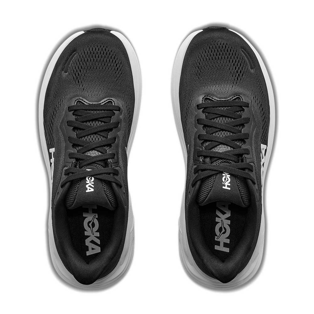 Men's Clifton 11 Running Shoe - Black/White - Regular (D)