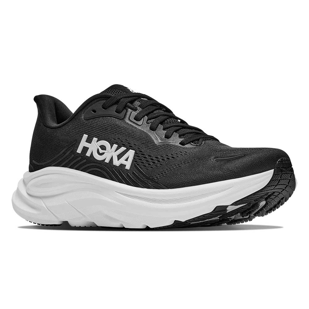 Women's Clifton 11  - Black/White - Regular (B)