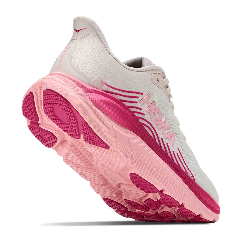 Women's Clifton 11 Running Shoe - Rose Cream/Dewy Pink - Regular (B)