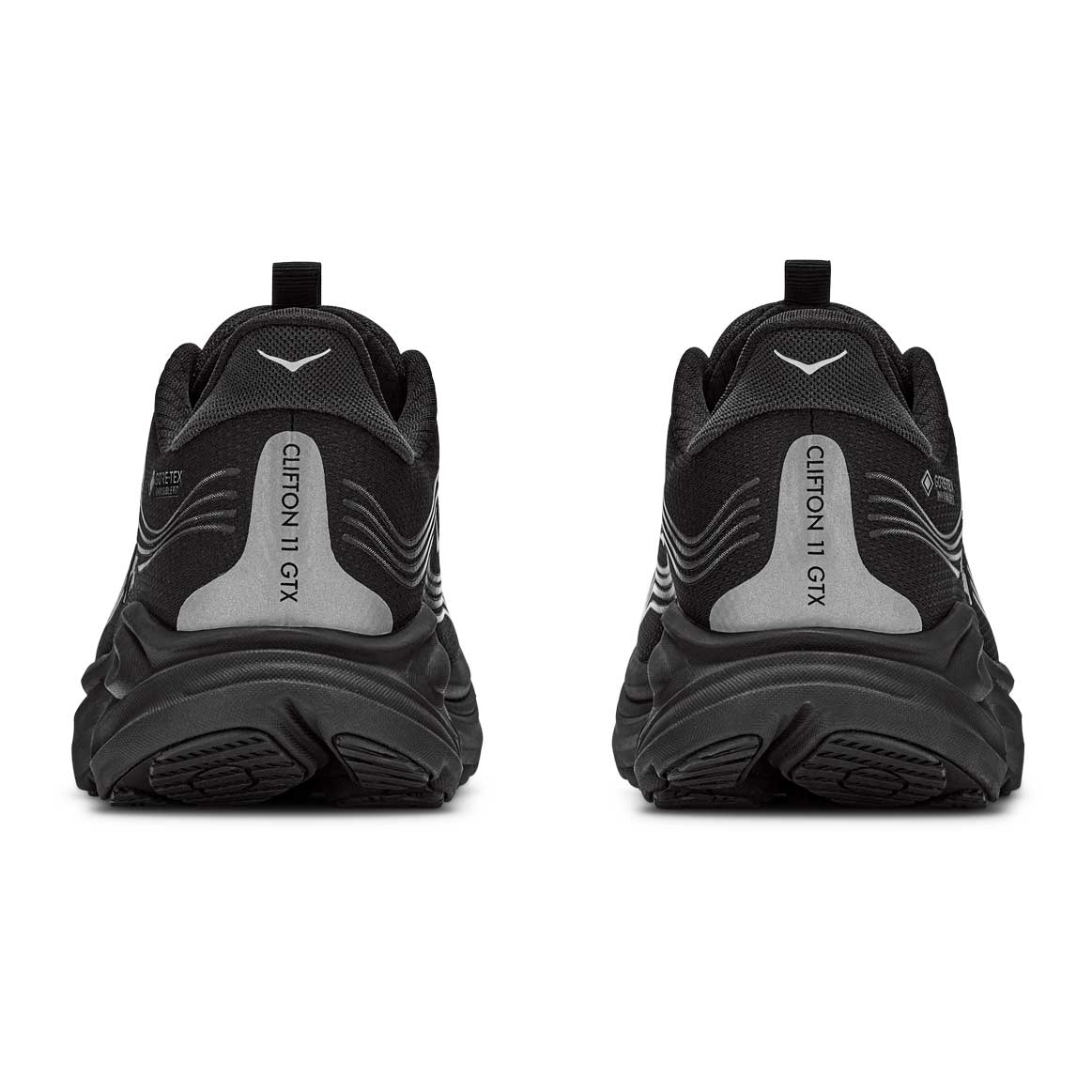 Men's Clifton 11 GTX Running Shoe - Black/Black - Regular (D)