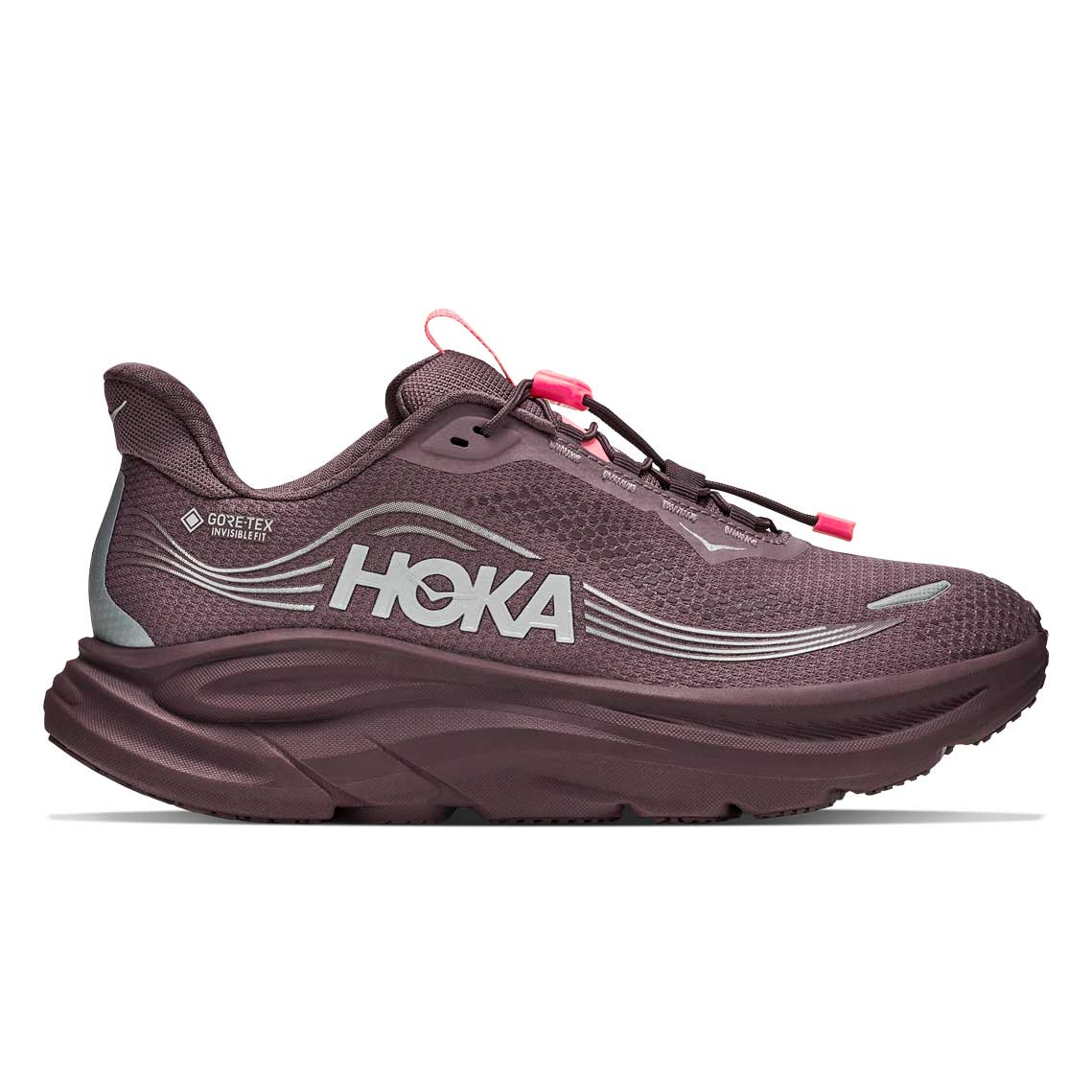 Women's Clifton 11 GTX Running Shoe - Smoky Quartz/Deep Mauve - Regular (B)