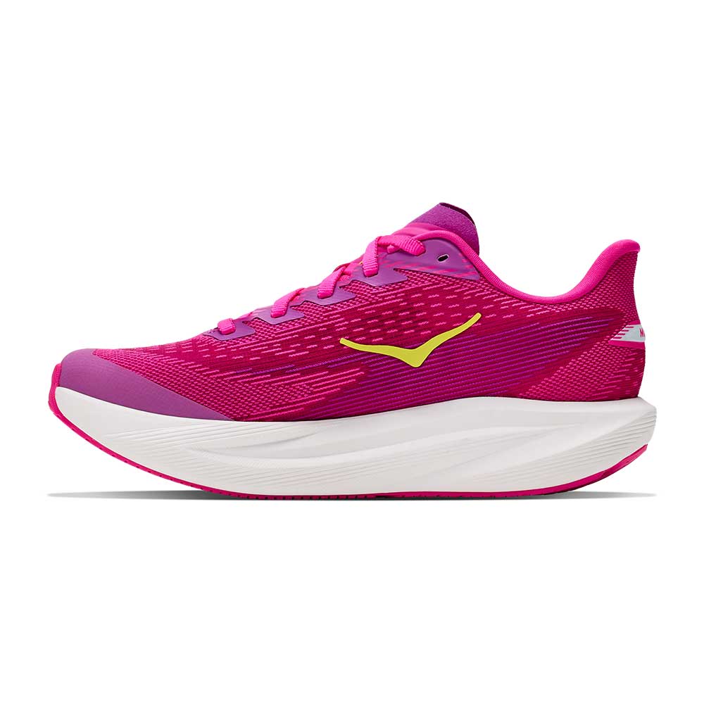 Youth Mach 7 Running Shoe - Fuchsia/Neon Dragonfruit - Regular (D)