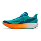 Youth Mach 7 Running Shoe - Night Glow Blue/Neon Tangerine - Regular (D)