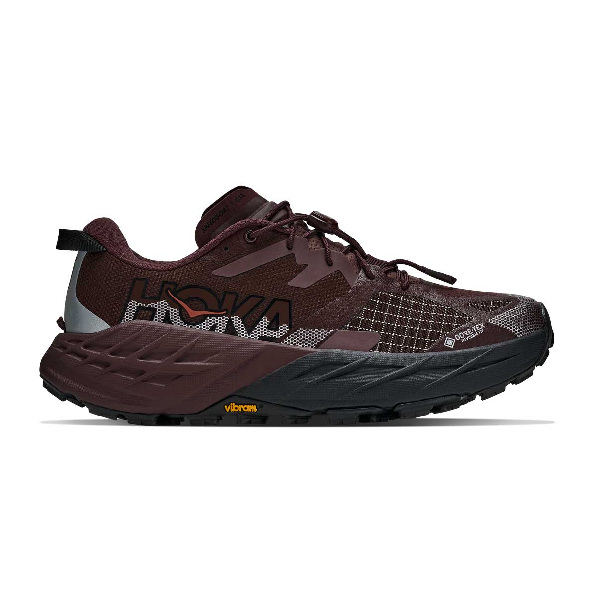 Women's Speedgoat 7 GTX Trail Running Shoe - Deep Mauve/Black - Regular (B)