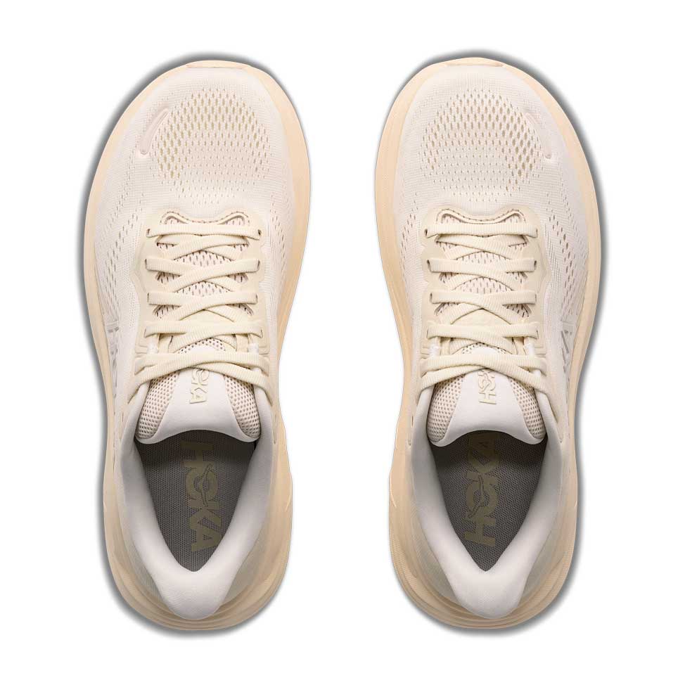 Women's Clifton 11 Running Shoe - Alabaster/Oat Milk - Wide (D)