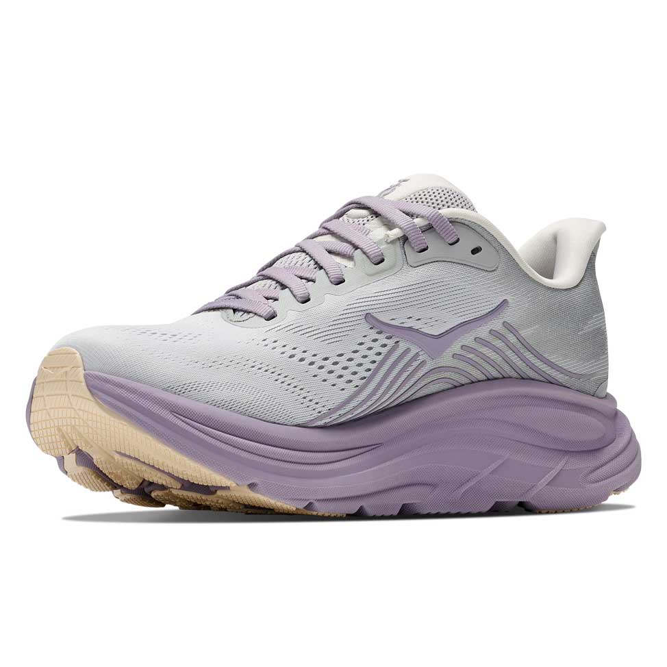 Women's Clifton 11 Running Food - Stardust/Mellow Lilac - Wide (D)