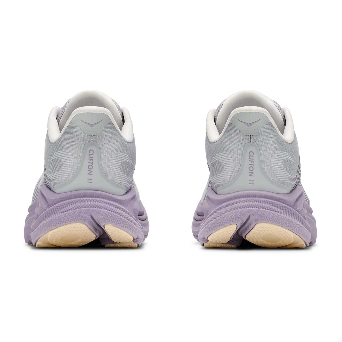 Women's Clifton 11 Running Food - Stardust/Mellow Lilac - Wide (D)