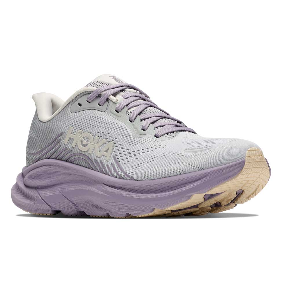Women's Clifton 11 Running Food - Stardust/Mellow Lilac - Wide (D)