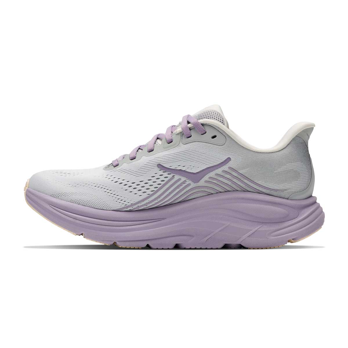 Women's Clifton 11 Running Food - Stardust/Mellow Lilac - Wide (D)