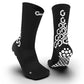 Gravity Pro Grip Socks Crew Length - Black