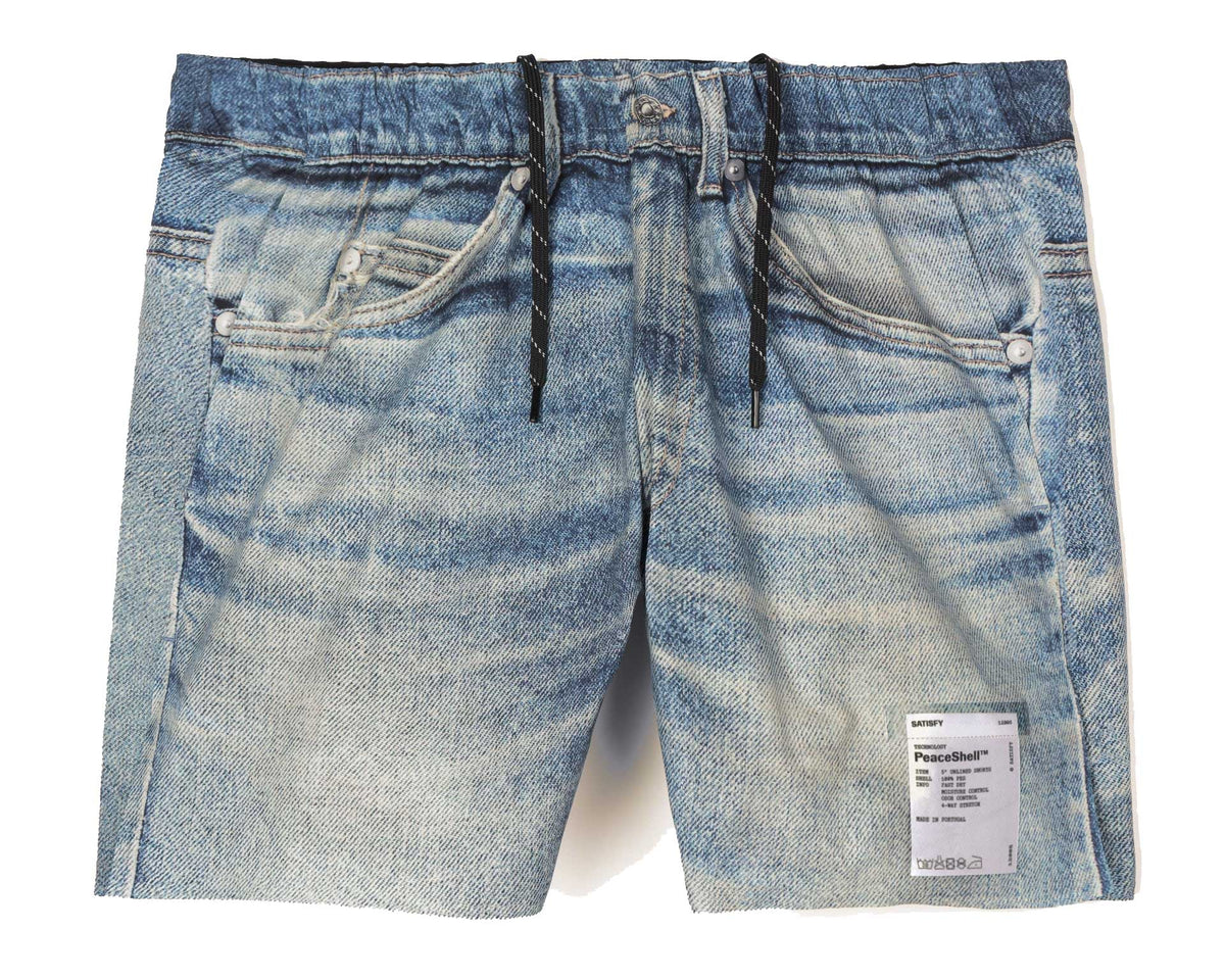 Men's PeaceShell 5 Unlined Shorts - Digital Denim