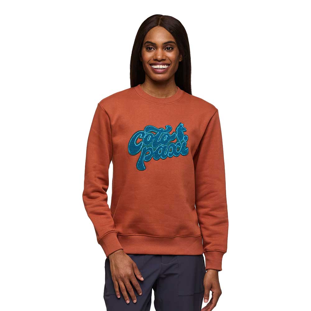 Women's Coto-Patch Crew Sweatshirt - Faded Brick