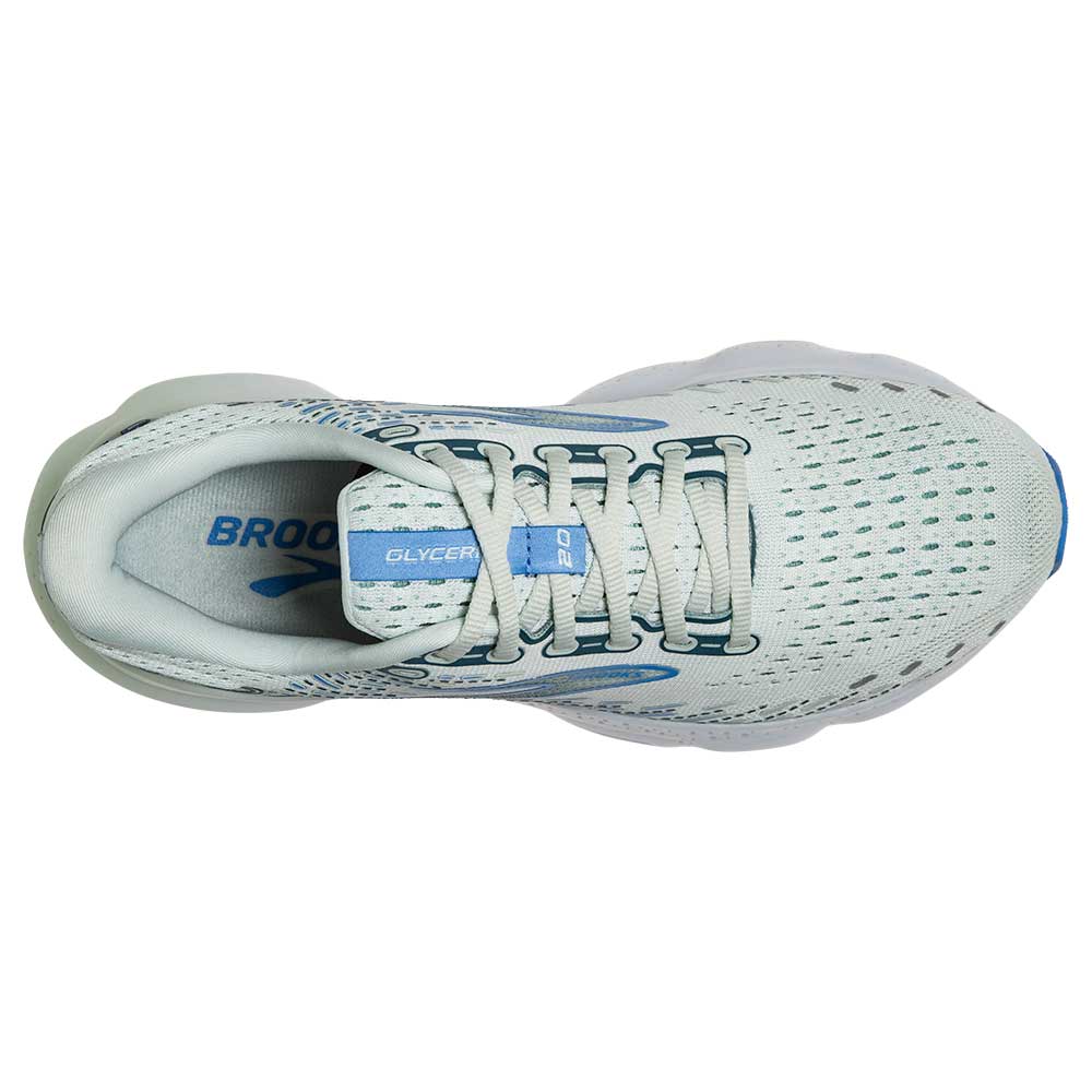 Women's Glycerin 20 Running Shoe - Blue Glass/Marina/Legion Blue - Regular (B)