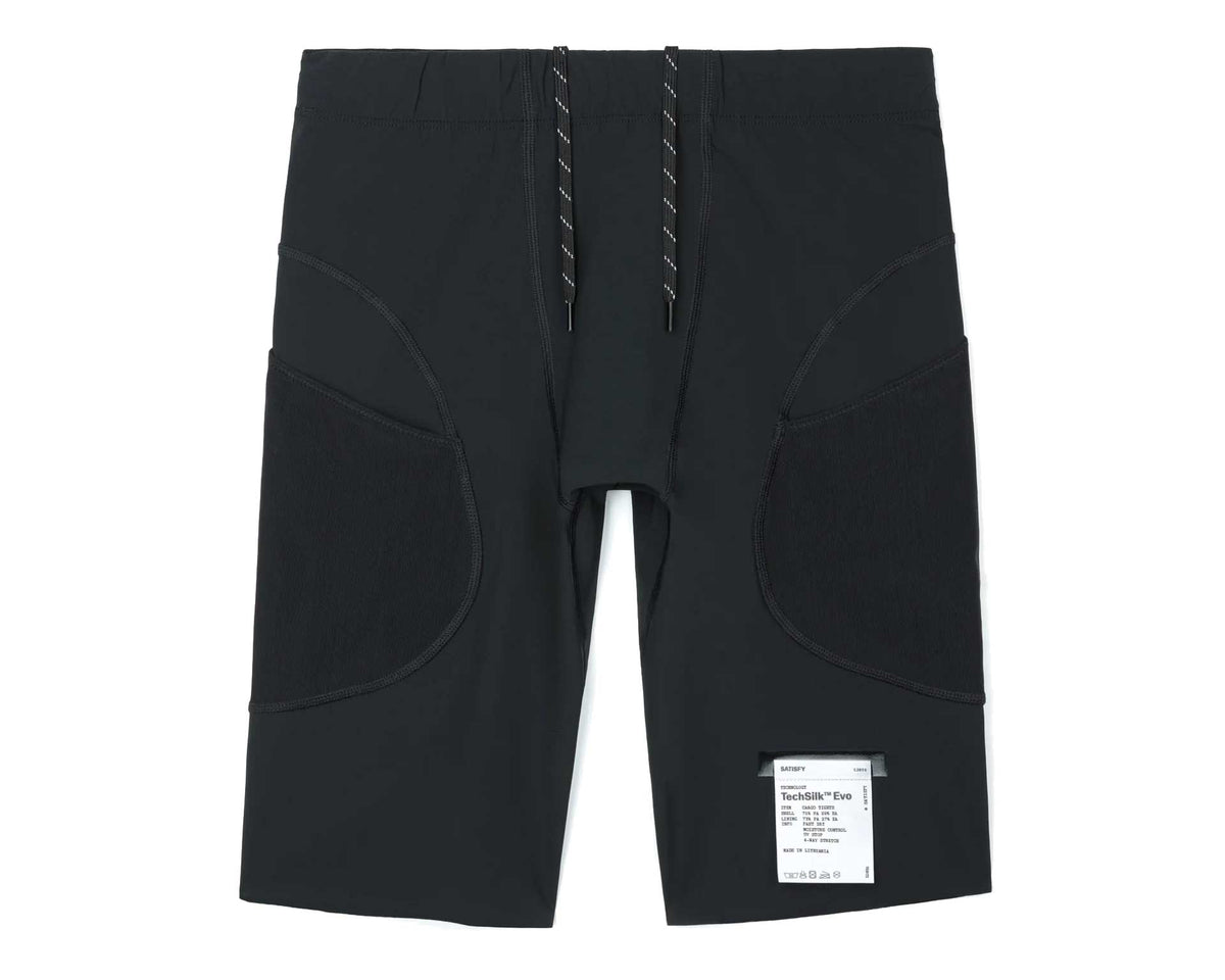 Men's TechSilk Evo 9 Half Tights - Black