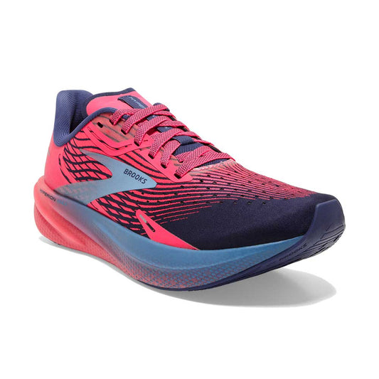 Women's Hyperion Max Running Shoe - Pink/Cobalt/Blissful Blue - Regular (B)