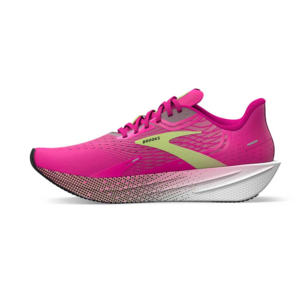 Women's Hyperion Max Running Shoe - Pink Glo/Green/Black - Regular (B)