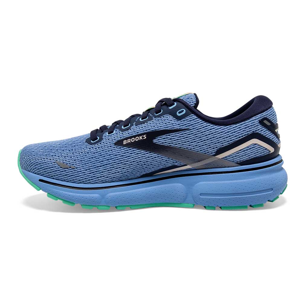 Women's Ghost 15 Running Shoe - Vista Blue/Peacoat/Linen - Regular (B ...