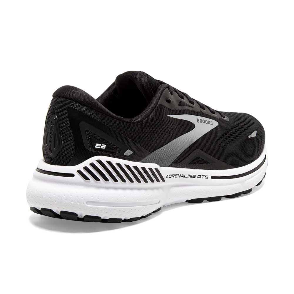 Women's Adrenaline GTS 23 Running Shoe - Black/White/Silver - Regular (B)