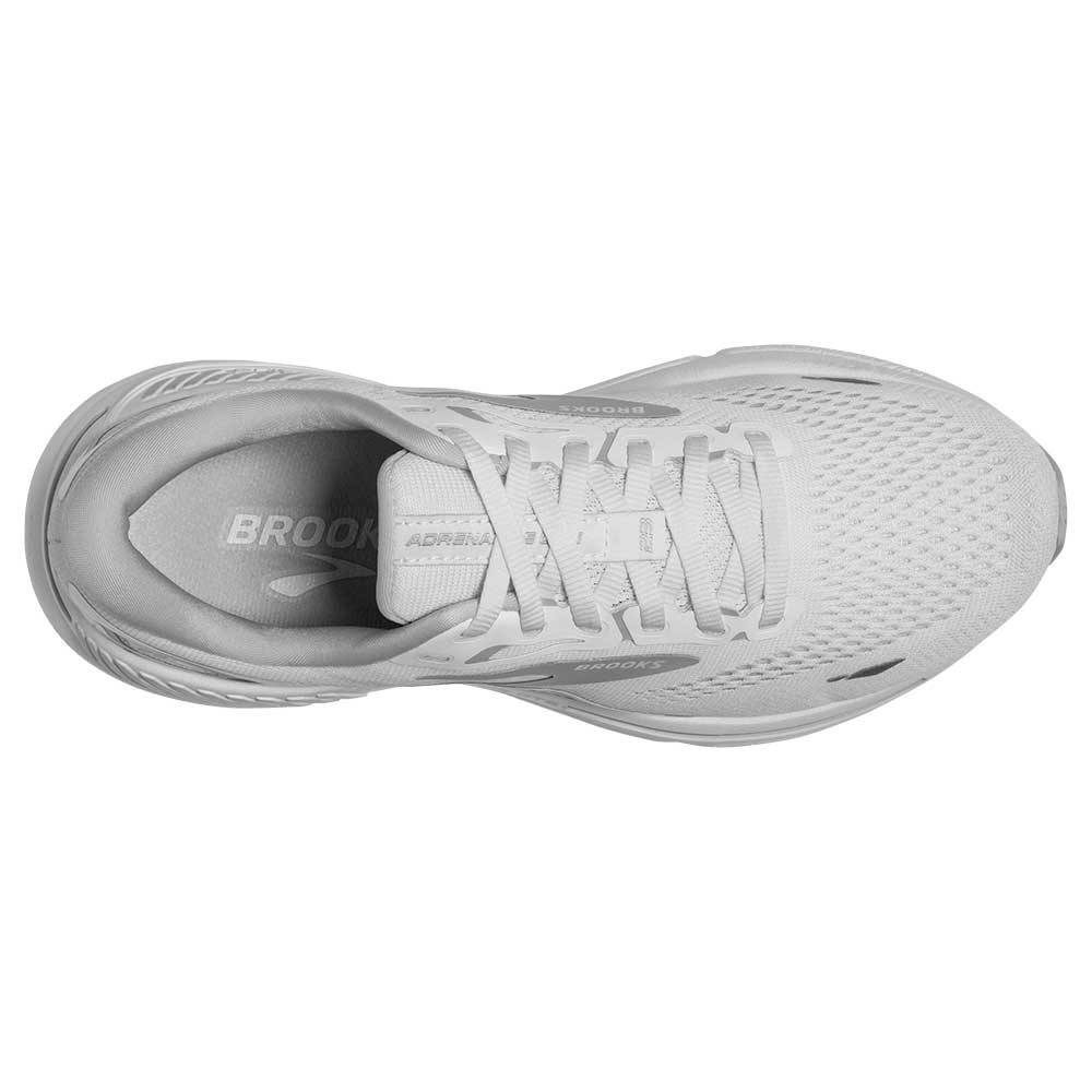 Women's Adrenaline GTS 23 Running Shoe - White/Oyster/Silver - Regular (B)