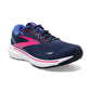 Women's Ghost 15 Running Shoe GTX Running Shoe - Peacoat/Blue/Pink- Regular (B)