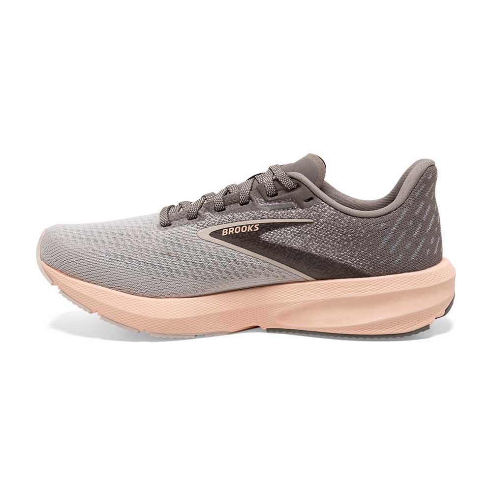 Women's Launch 10 Running Shoe - Grey/Crystal Grey/Pale Peach - Regular (B)